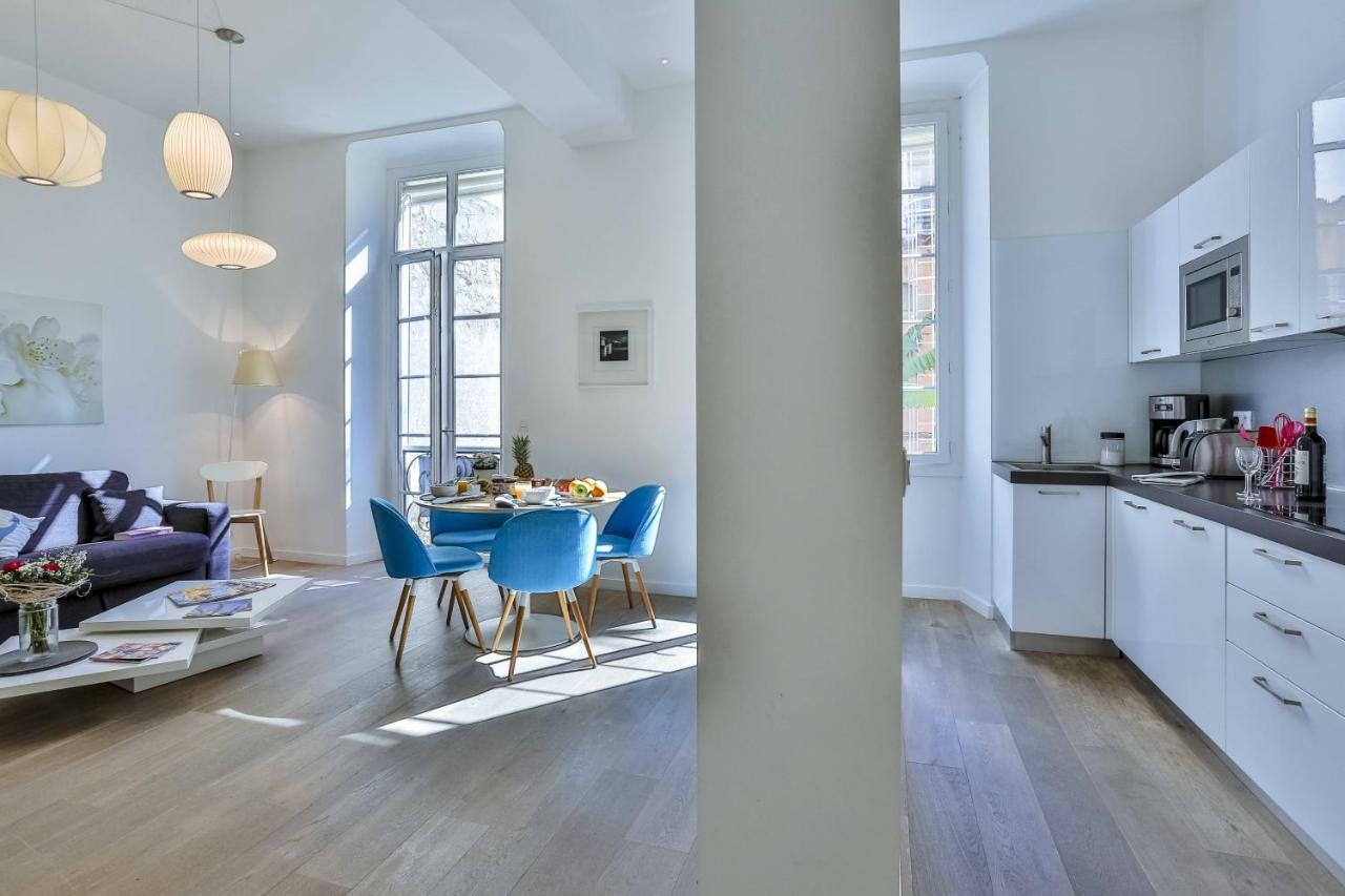 Liberte - Spacious Apartment City Center W Ac Nice Exteriör bild